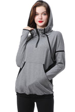 Load image into Gallery viewer, Kimi + Kai Maternity &quot;Dakota&quot; Colorblock Nursing Active Hoodie