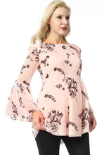 Load image into Gallery viewer, Kimi + Kai Maternity &quot;Gesa&quot; Floral Print Blouse