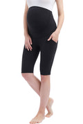 Kimi + Kai Maternity Fio Belly Support Pocket Bike Shorts (12" Inseam)