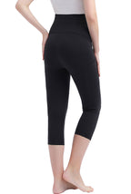 Kimi + Kai Maternity "Gwen" Belly Support Pocket Leggings ( 18.5" Inseam)