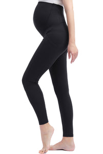 Kimi + Kai Maternity "Gwen" Belly Support Pocket Leggings (26" Inseam)