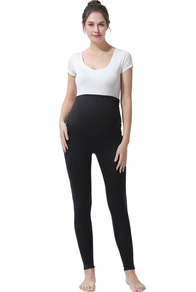 Kimi + Kai Maternity "Fey" Daily Essential Leggings (28" Inseam)