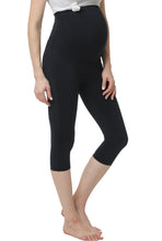 Load image into Gallery viewer, Kimi + Kai Maternity &quot;Bree&quot; Belly Support Leggings (18.5&quot; Inseam)