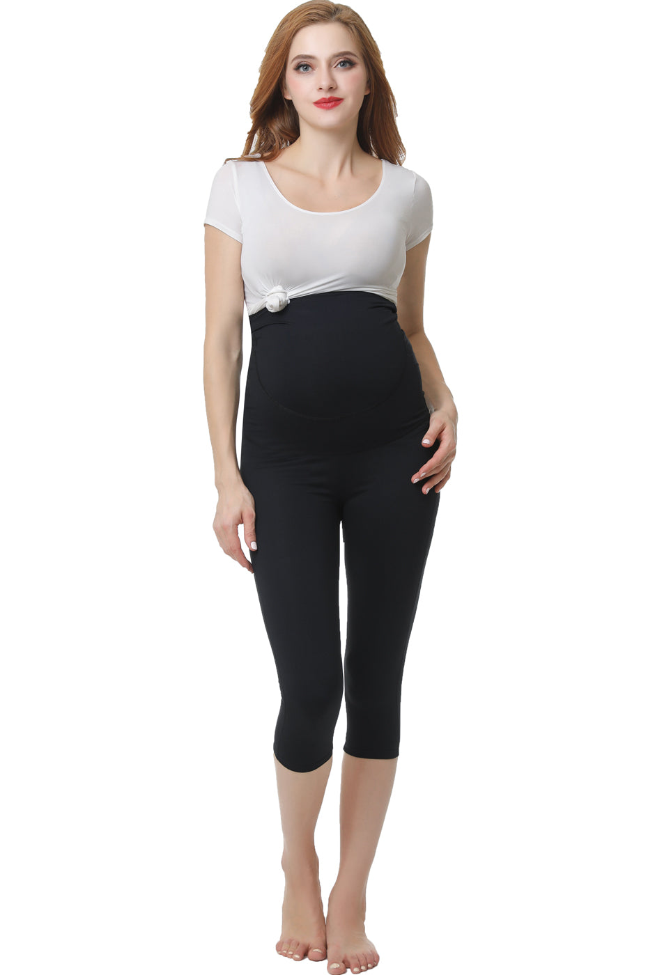 Kimi + Kai Maternity Bree Belly Support Leggings (18.5 Inseam) – kimi +  kai