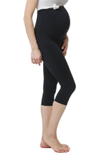 Load image into Gallery viewer, Kimi + Kai Maternity &quot;Bree&quot; Belly Support Leggings (18.5&quot; Inseam)