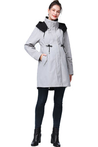 Kimi + Kai Maternity "Aino" Water Repellent Hooded Parka