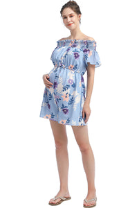 Kimi + Kai Maternity "Renee" Lounge Romper