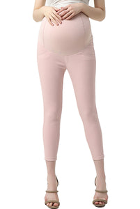 Kimi + Kai Maternity "Tia" Cropped Jeggings