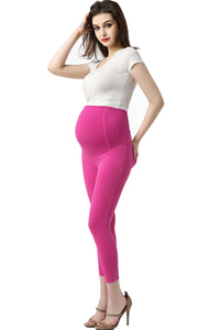 Kimi + Kai Maternity "Tia" Cropped Jeggings