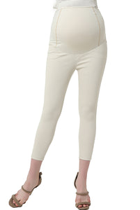 Kimi + Kai Maternity "Tia" Cropped Jeggings