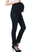 Load image into Gallery viewer, Kimi + Kai Maternity &quot;Frankie&quot; Straight Leg Denim Jeans