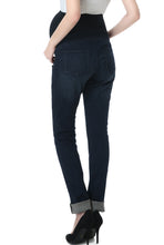 Load image into Gallery viewer, Kimi + Kai Maternity &quot;Frankie&quot; Straight Leg Denim Jeans
