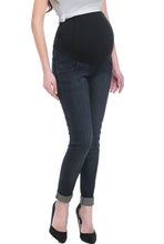 Load image into Gallery viewer, Kimi + Kai Maternity &quot;Rae&quot; Skinny Leg Denim Jeans