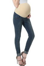 Load image into Gallery viewer, Kimi + Kai Maternity &quot;Rae&quot; Skinny Leg Denim Jeans