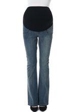 Load image into Gallery viewer, Kimi + Kai Maternity &quot;Dixie&quot; Flare Leg Denim Jeans