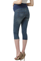 Kimi + Kai Maternity "Courtney" Capri Jeans