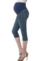 Kimi + Kai Maternity "Courtney" Capri Jeans