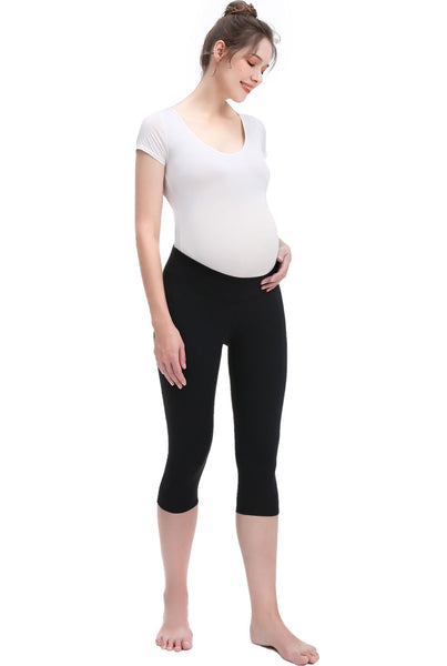 Kimi + Kai Maternity "Eva" Under Belly Leggings (18.5" Inseam)