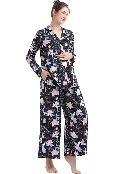 Kimi + Kai Maternity "Lia" Nursing PJ Set