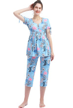 Load image into Gallery viewer, Kimi + Kai Maternity &quot;Daya&quot; Nursing Pajama Set