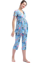 Load image into Gallery viewer, Kimi + Kai Maternity &quot;Daya&quot; Nursing Pajama Set