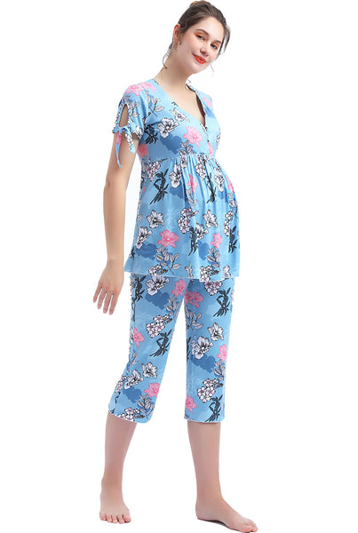 Kimi + Kai Maternity "Daya" Nursing Pajama Set