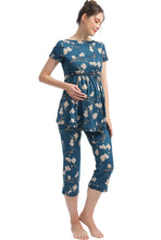 Load image into Gallery viewer, Kimi + Kai Maternity &quot;Zadie&quot; Nursing PJ Set