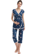 Kimi + Kai Maternity "Addison" Nursing PJ Set