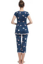 Kimi + Kai Maternity "Addison" Nursing PJ Set