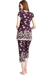 Kimi + Kai Maternity "Addison" Nursing PJ Set