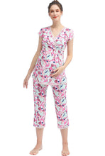 Load image into Gallery viewer, Kimi + Kai Maternity &quot;Addison&quot; Nursing PJ Set