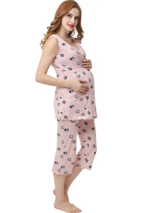 Kimi + Kai Maternity "Loren" Nursing PJ Set