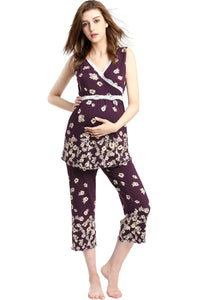 Kimi + Kai Maternity "Loren" Nursing PJ Set