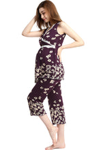 Load image into Gallery viewer, Kimi + Kai Maternity &quot;Loren&quot; Nursing PJ Set