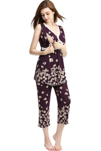 Kimi + Kai Maternity "Loren" Nursing PJ Set