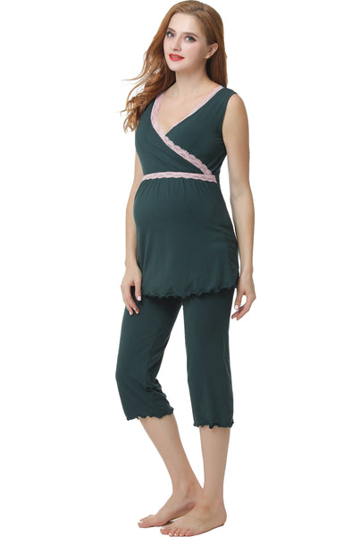 Kimi + Kai Maternity "Penny" Nursing PJ Set