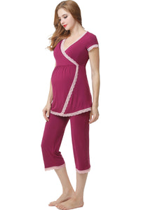 Kimi + Kai Maternity "Cindy" Nursing PJ Set