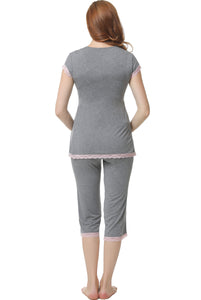 Kimi + Kai Maternity "Cindy" Nursing PJ Set