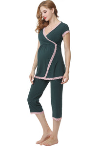 Kimi + Kai Maternity "Cindy" Nursing PJ Set