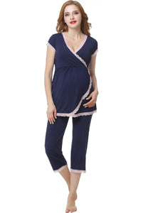 Kimi + Kai Maternity "Cindy" Nursing PJ Set