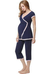 Kimi + Kai Maternity "Cindy" Nursing PJ Set