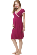 Load image into Gallery viewer, Kimi + Kai Maternity &quot;Jenny&quot; Nursing Nightgown