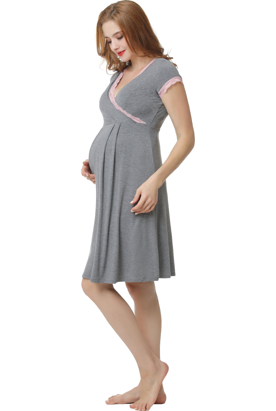 Women's Jenny Maternity & Nursing Nightgown Dress