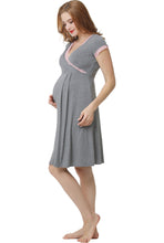 Load image into Gallery viewer, Kimi + Kai Maternity &quot;Jenny&quot; Nursing Nightgown