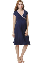 Load image into Gallery viewer, Kimi + Kai Maternity &quot;Jenny&quot; Nursing Nightgown