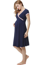 Load image into Gallery viewer, Kimi + Kai Maternity &quot;Jenny&quot; Nursing Nightgown