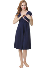 Load image into Gallery viewer, Kimi + Kai Maternity &quot;Jenny&quot; Nursing Nightgown