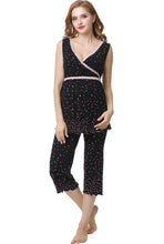 Load image into Gallery viewer, Kimi + Kai Maternity &quot;Joy&quot; Nursing PJ Set