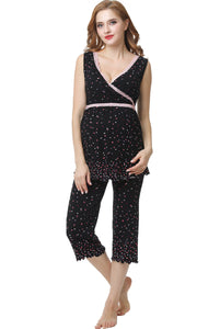 Kimi + Kai Maternity "Joy" Nursing PJ Set