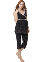 Load image into Gallery viewer, Kimi + Kai Maternity &quot;Joy&quot; Nursing PJ Set